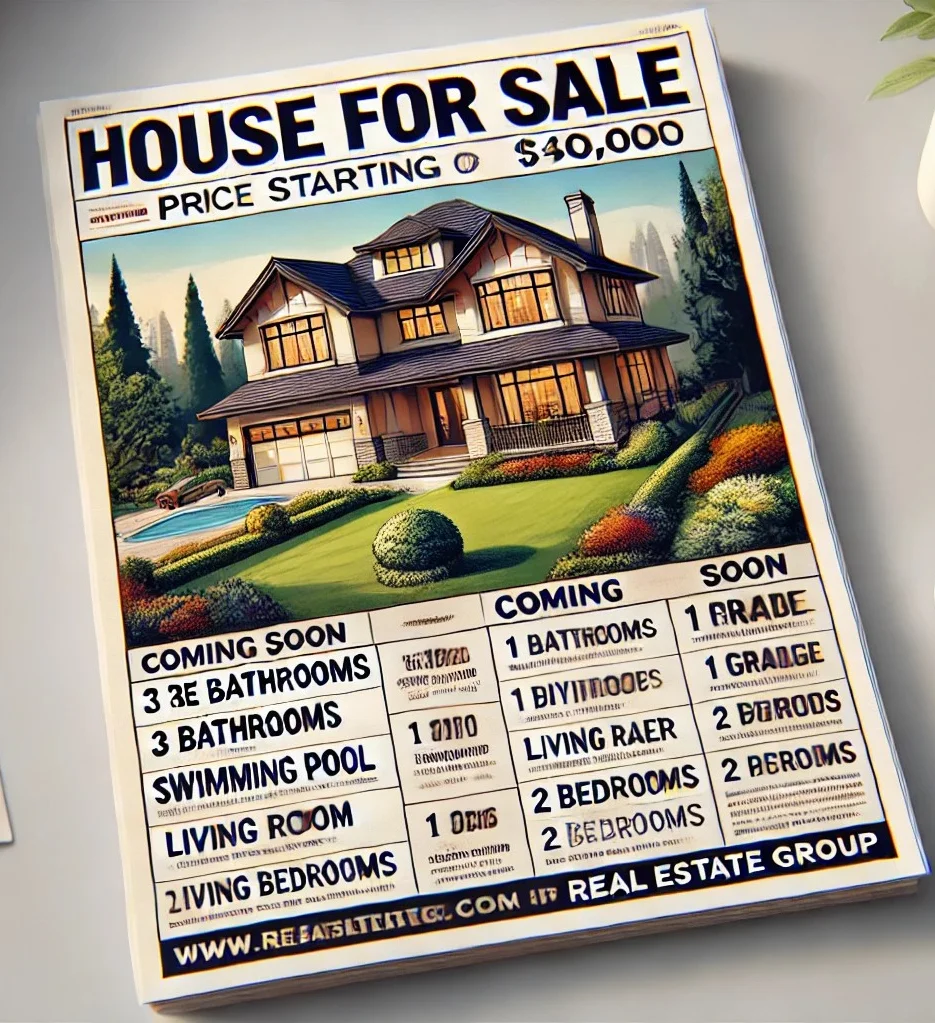 Property Ads in newspaper